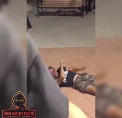 Bro looked like he was getting out of the bunk at summer camp at the end