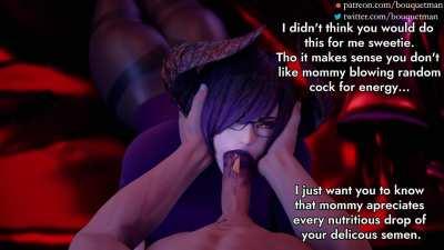 Thank's for feeding mommy! (Animation by Bouquetman)