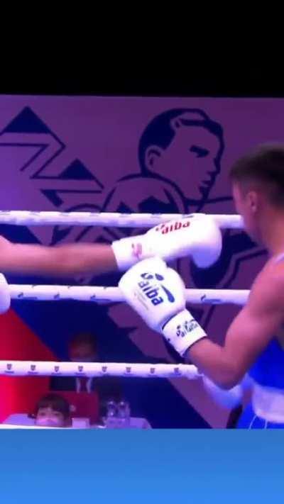 Fighter of kazakhstan, makhmud sabyrkhan showcases angles and swift counters