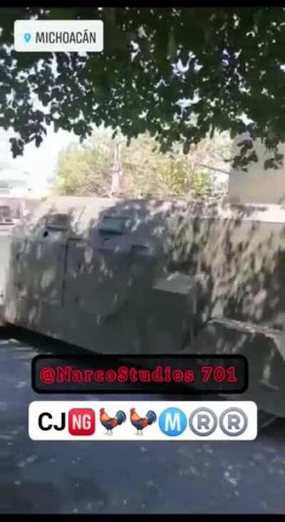 Cjng in michoacan patrolling