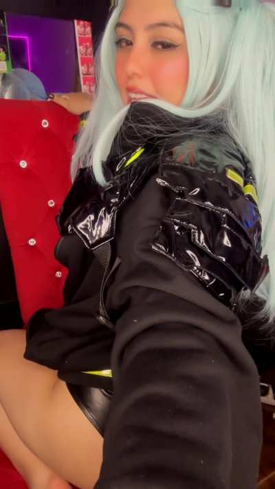 would you spank Rebecca from Cyber Punk's perky butt?