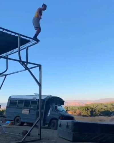 One second before disaster