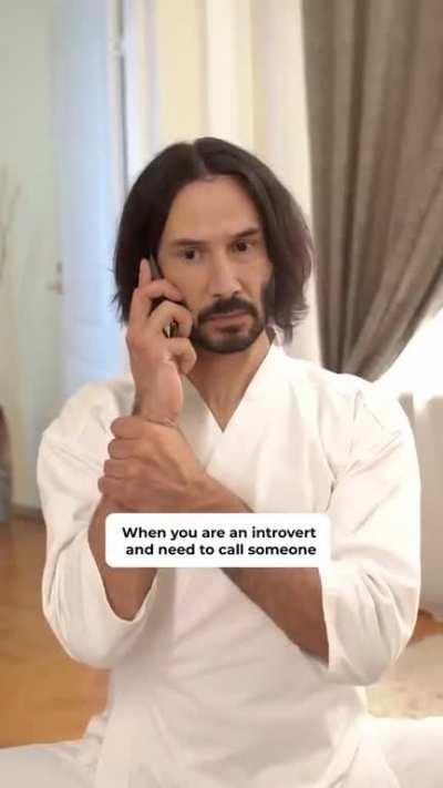 Introverts Making a Phonecall