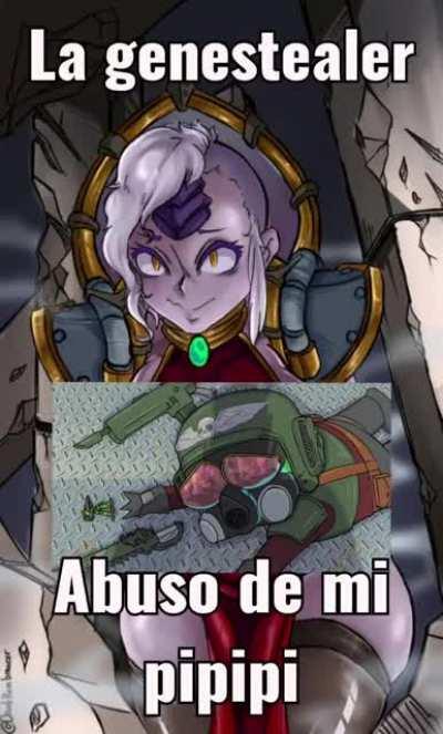 Soldado apunte en esta figurita de Warhammer dónde te toco