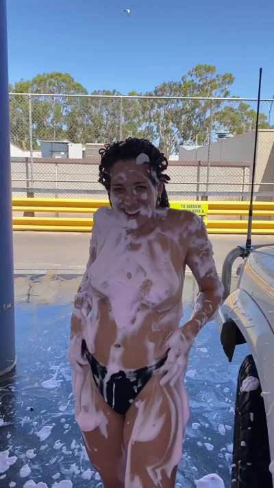 Down at the carwarsh