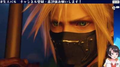 a normal reaction to seeing Tifa