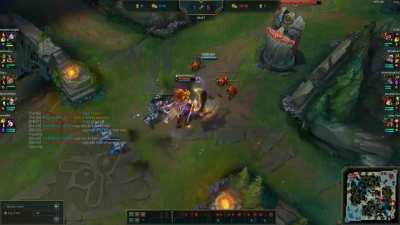 Showing Sett who's the boss of level 6.