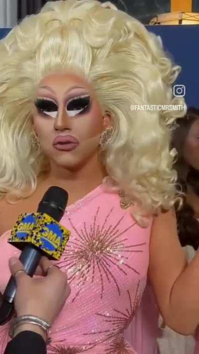 Trixie going scorched earth and spitting facts