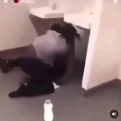 Dude causes brain damage by 900 iq move.