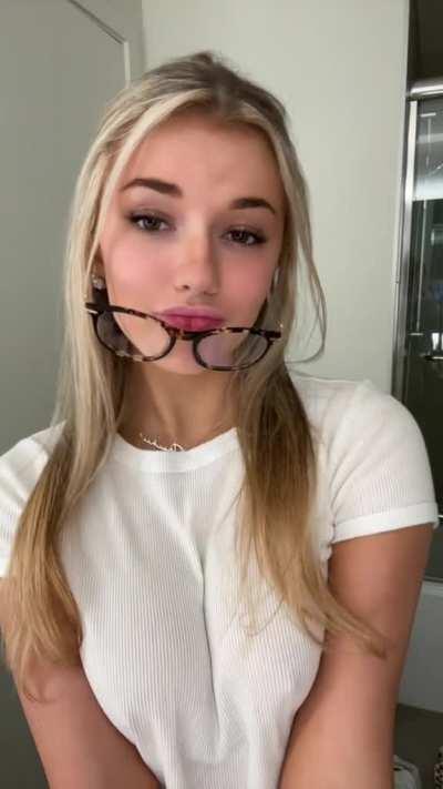 Breckie Hill in white