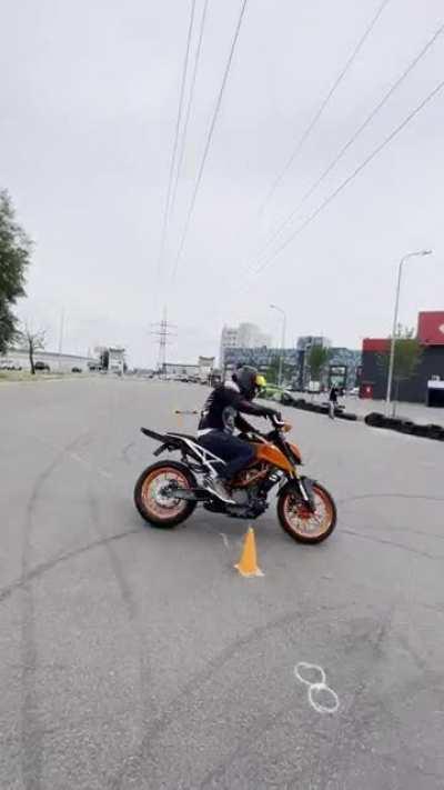 Took me 200+ falls to learn it