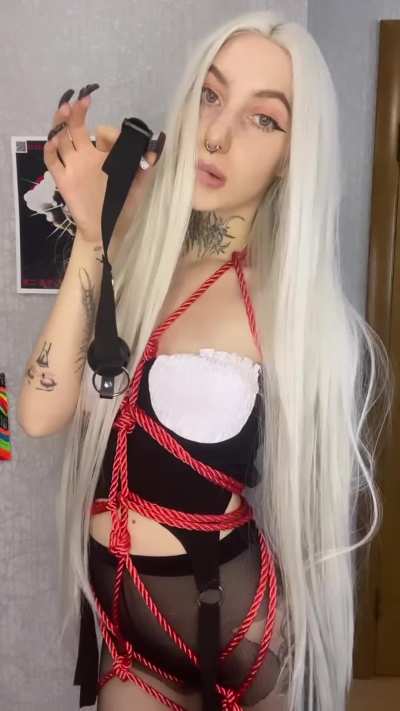 I'm already tied up, all you have to do is humiliate me. 