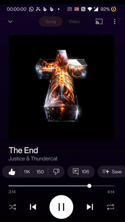 new years song timing thingy