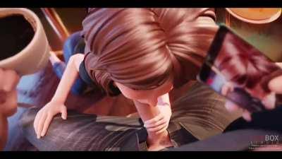 Aunt Cass blowjob (Firebox Studio) [Big Hero Six]