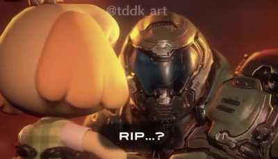 No DOOM x Animal Crossing meme will ever top this