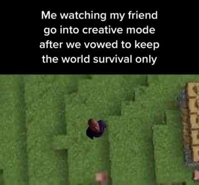 My friend waits till I disconnect