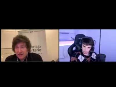 Milei opina del Calentamiento Global 