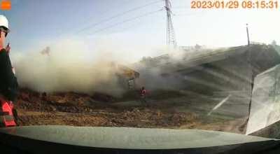 WCGW destroying an old bridge