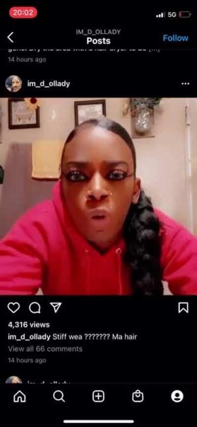 HMC while I fix my hair