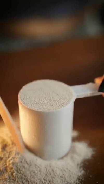 damn, is that protein powder?