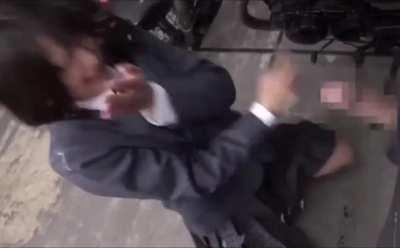 That's what ya get for playing with your food