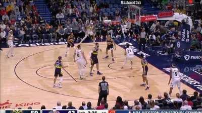 [Highlight] Jokic fools the defense and finds Murray for a wide open lay in