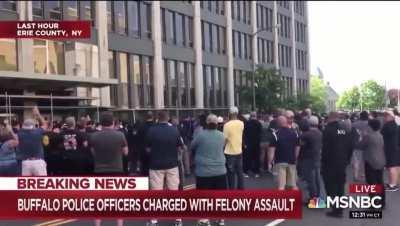 Buffalo police applaud 2 officers convicted of assaulting 75 year old