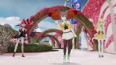 Matsuri's Bizzare Apex Hot Dog Adventure . Now with 50% more Ollie and Nene