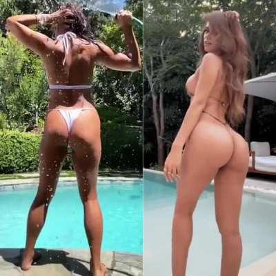 Best Butt in Bikini Semifinals (1/2): Vanessa Hudgens vs Yanet Garcia (reuploading due to brigading)