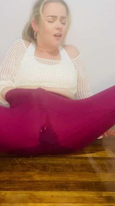 just ruined my new gym pants for reddit