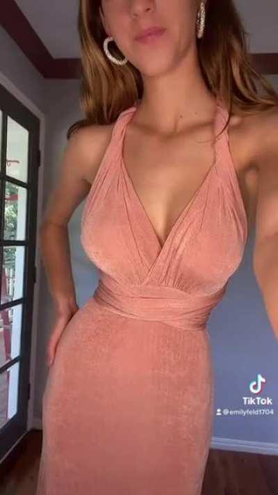 Does she wear any thing under? What do you think?