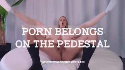 Porn sits up there alone.