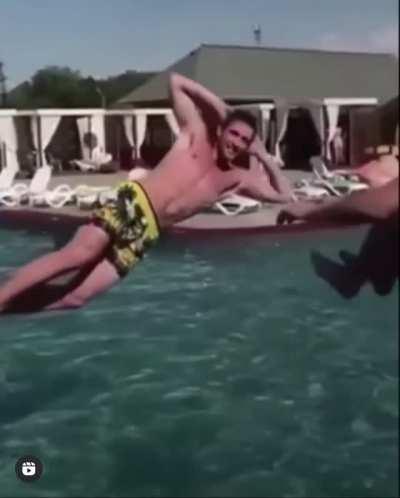 Such accuracy, such timing. A true perfectionist...no not him, the second guy