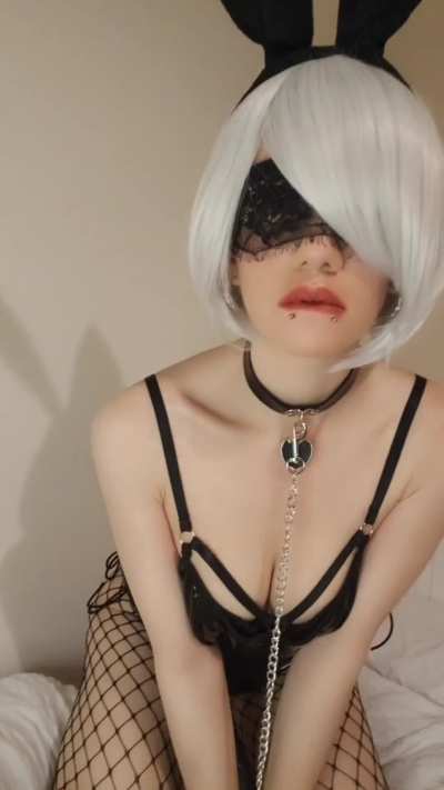Do you like my bunnygirl 2b cosplay?