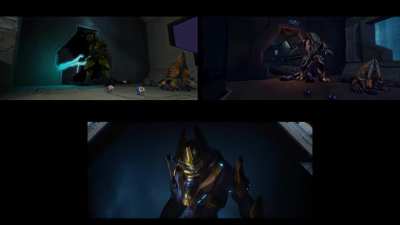 Halo Campaign Evolved Cutscene Comparison