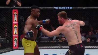 Do you think Stipe still has the chin to take these kind of shots ?