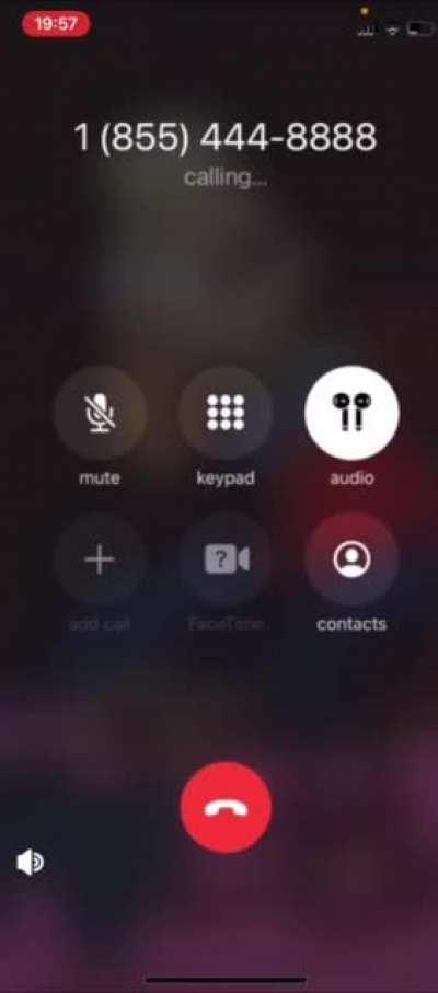 Update: The voicemail has changed