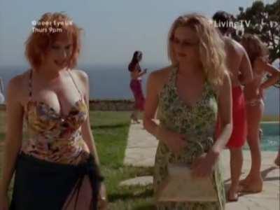 Christina (with Alicia Silverstone) in 