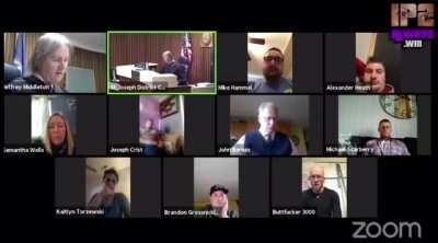 Guy joins court zoom meeting with Buttfucker 3000 as his username