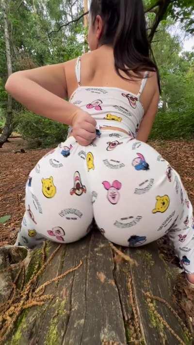 She can play with my wood anytime