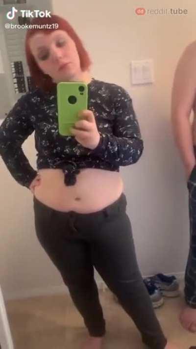 Wow she really showed us