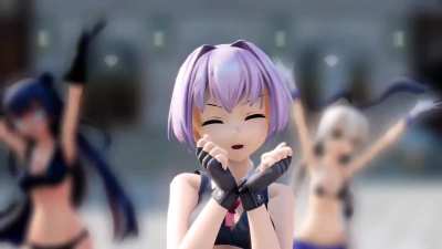 Shimakaze & Fleet Girls - Kimagure Mercy [MMD R15]