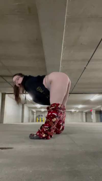 would you fuck an asian bbw in public like this?