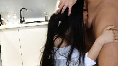 Fucking Her Slutty Asian Throat