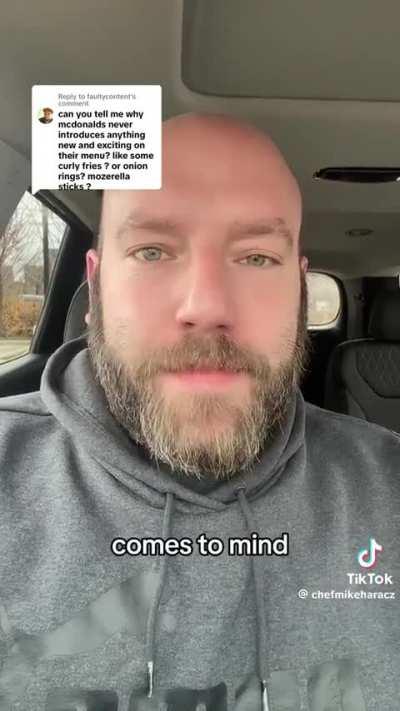 Why McDonald's never introduces anything new on the menu in the US