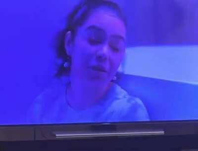 Rowan Blanchard kissing 2