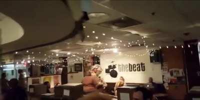 Guy gets offended by a stand up comedian and tries to cancel him, then gets kicked in the chest so hard his tinfoil hat gets knocked off.