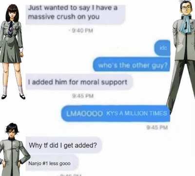 Gentlemen, have dignity!