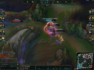 When an early invade goes right and you dont know how.