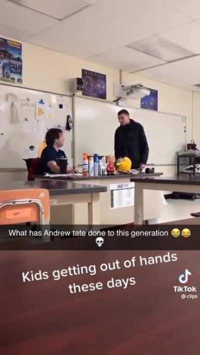 Andrew Tate ruined an entire generation 